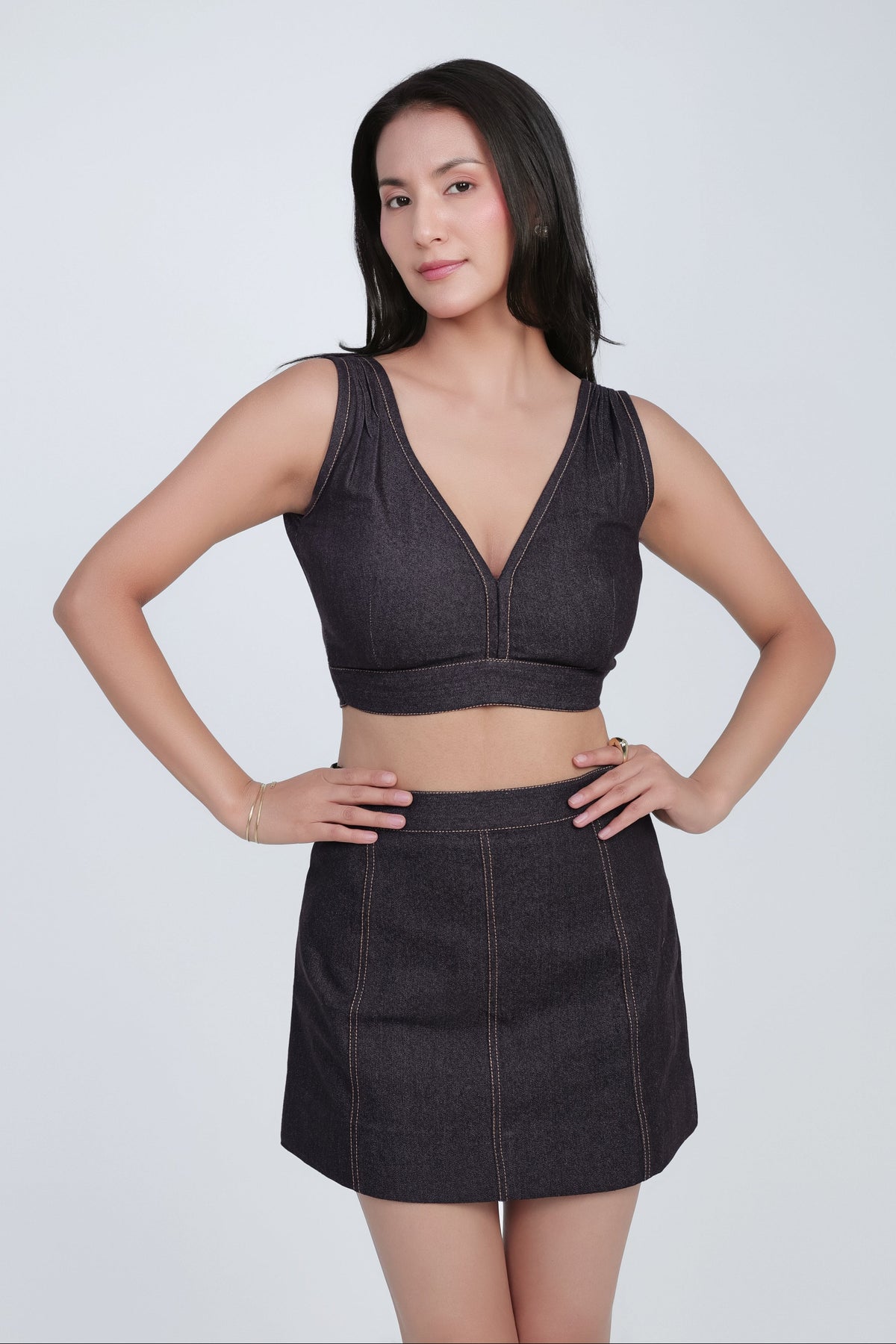 Women's Denim Co-Ord Set