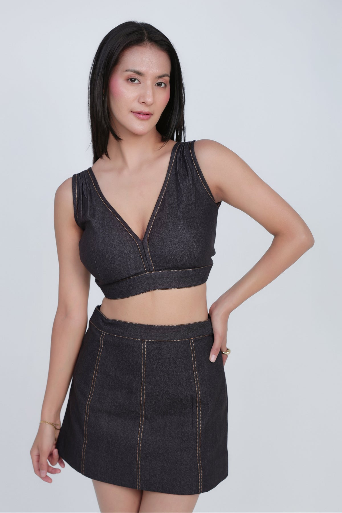 Women's Denim Co-Ord Set
