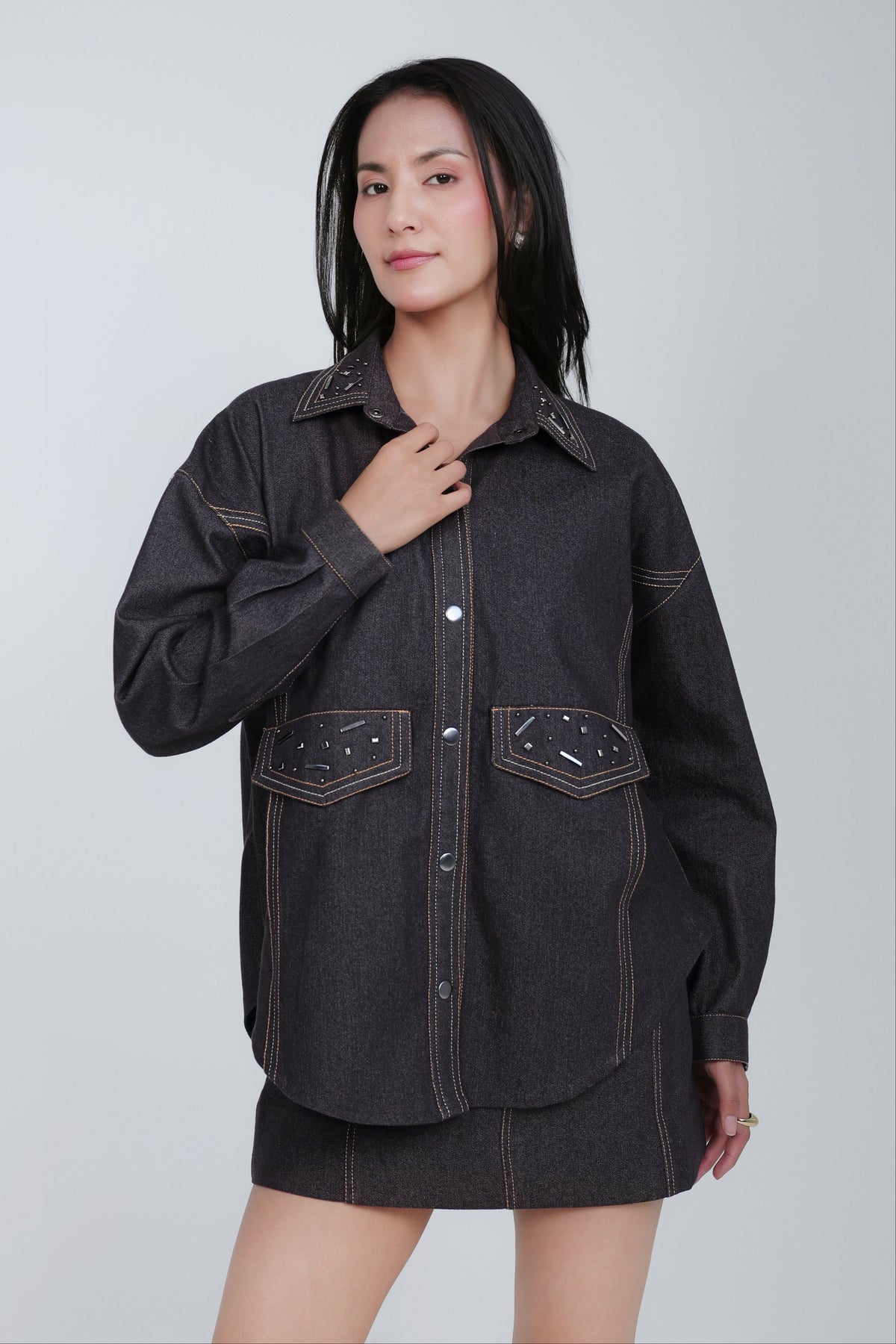 Women's Denim Co-Ord Set