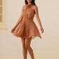 Caramel bloom dress