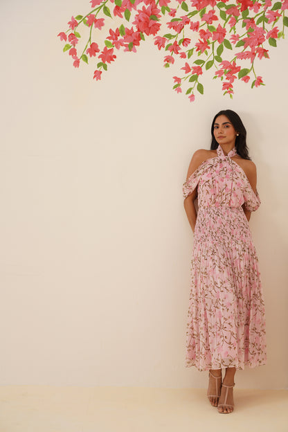 Blush bloom dress